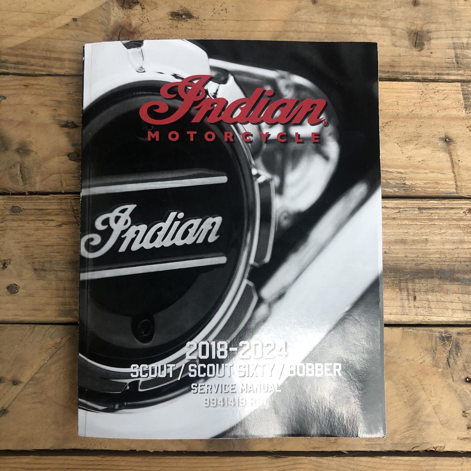 thumbnail image 2 of 2015-2016 Indian Scout Service Shop Repair Manual – Comb Bound Reproduction 2 of 6